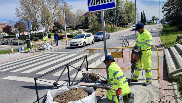 Villanueva del Pardillo logra mejoras de la carretera M-509 en el tramo del casco urbano